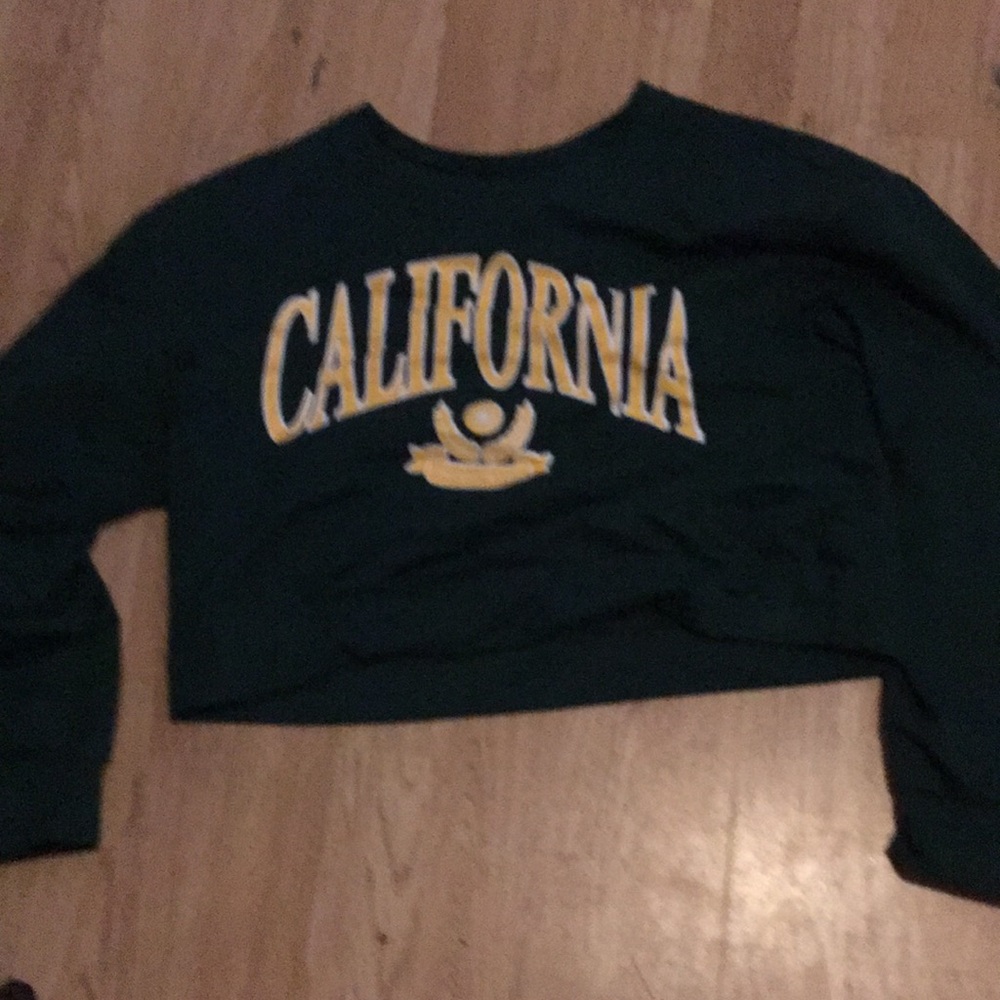 Crop sweatshirt for sale